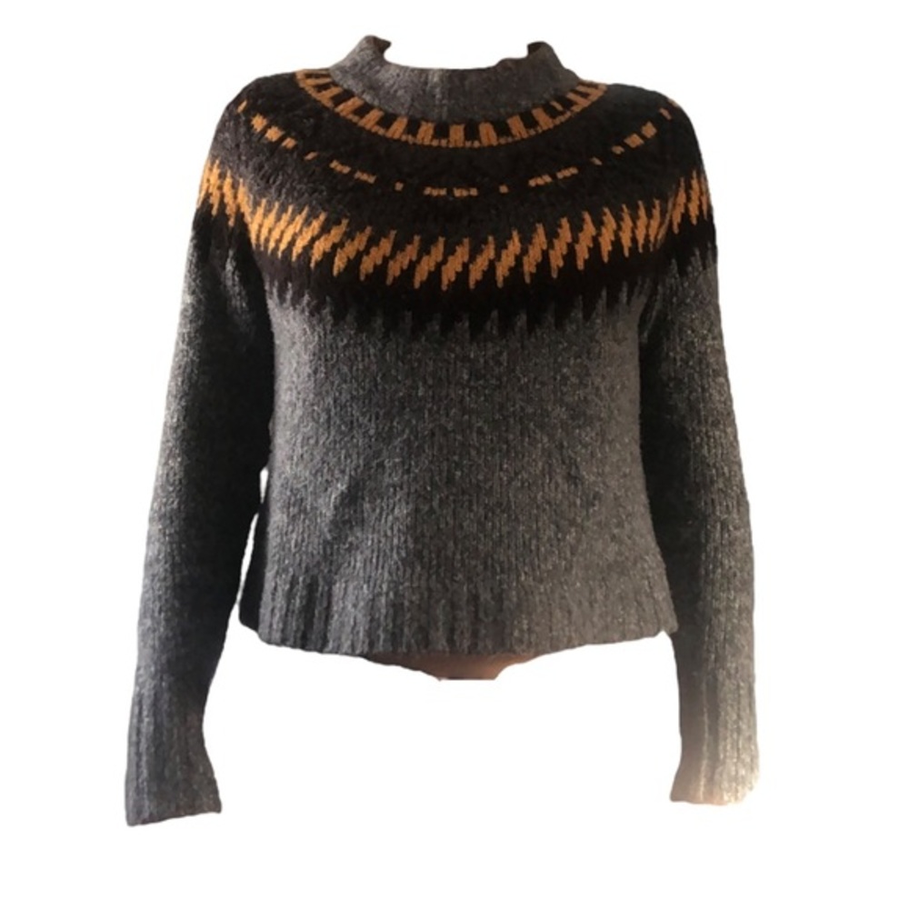 XS Grey American Eagle Crew Neck Sweater‎